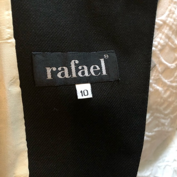 Vintage Rafael black and white checkered suit - Picture 5 of 6